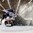 PREROV, CZECH REPUBLIC - JANUARY 08: Japan's Ayu Tonosaki #1 makes the save while Kanami Seki #3 and Finland's Linnea Melotindos #15 look on during preliminary round action at the 2017 IIHF Ice Hockey U18 Women's World Championship. (Photo by Steve Kingsman/HHOF-IIHF Images)

